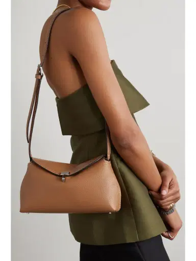 TOTEME T-lock Textured-leather Clutch | Thumbnail 6 TOTEME T-lock Textured-leather Clutch | Thumbnail 6