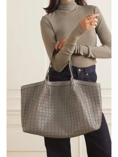 Serapian Secret Large Woven Leather Tote | Thumbnail 2 Serapian Secret Large Woven Leather Tote | Thumbnail 2