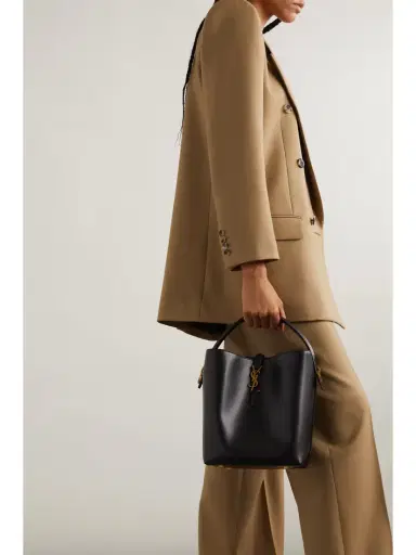 Saint Laurent Le 37 Leather Bucket Bag | Thumbnail 6 Saint Laurent Le 37 Leather Bucket Bag | Thumbnail 6