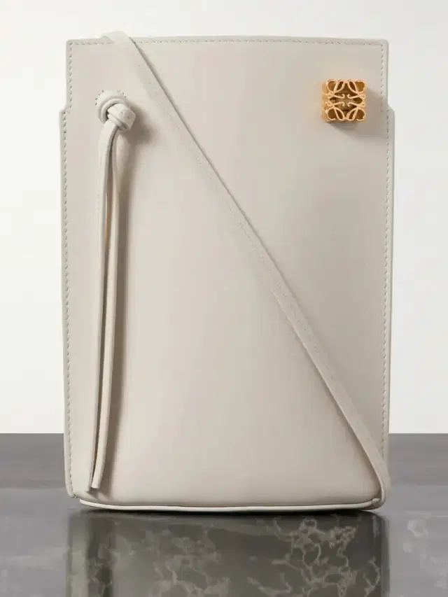Dice Pocket Embellished Leather Shoulder Bag