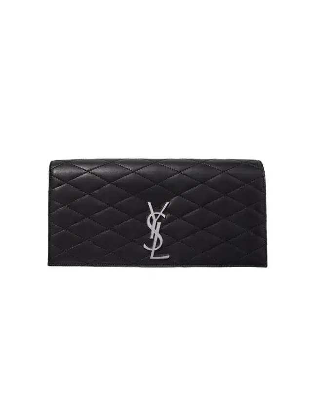 Kate Quilted Leather Clutch