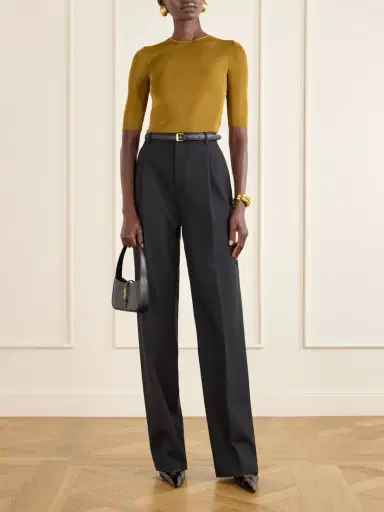 Saint Laurent Le 5 À 7 Mini Leather Shoulder Bag | Thumbnail 6 Saint Laurent Le 5 À 7 Mini Leather Shoulder Bag | Thumbnail 6