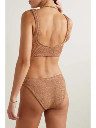 Hunza G Jamie Metallic Seersucker Bikini | Thumbnail 3 Hunza G Jamie Metallic Seersucker Bikini | Thumbnail 3