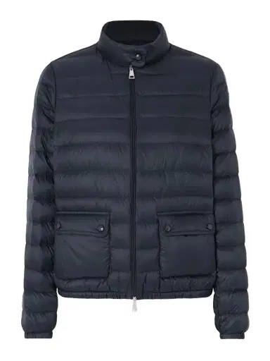 Moncler Lans Quilted Shell Down Jacket - Blue | Thumbnail 1