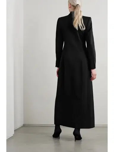 Balenciaga Hourglass Double-breasted Wool-twill Coat | Thumbnail 3