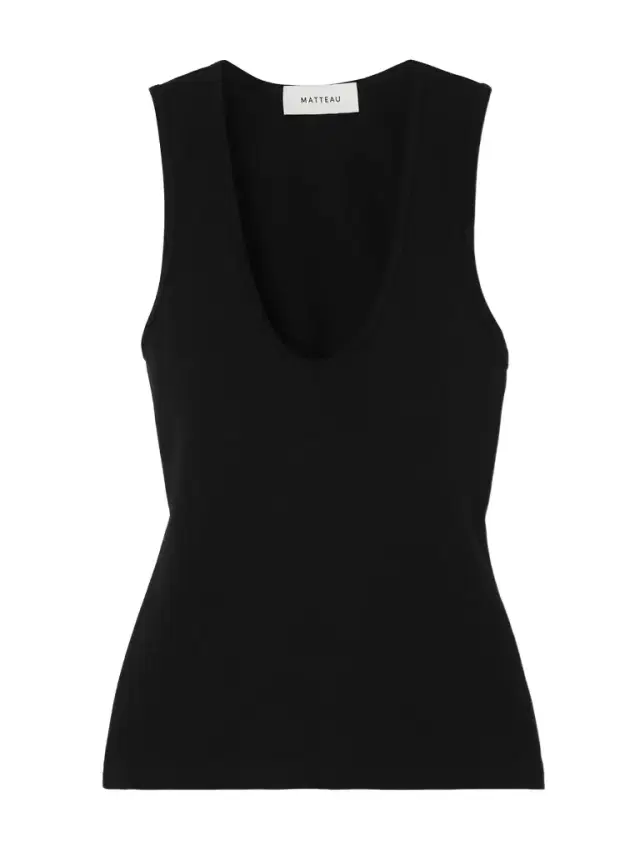 + Net Sustain Organic Cotton-blend Jersey Tank