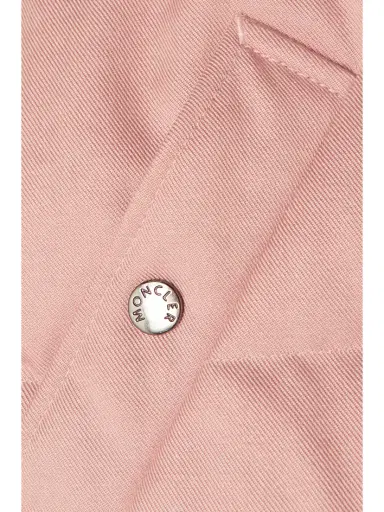 Moncler Genius + Jw Anderson Penygarder Shearling-trimmed Quilted Denim Down Jacket | Thumbnail 5 Moncler Genius + Jw Anderson Penygarder Shearling-trimmed Quilted Denim Down Jacket | Thumbnail 5