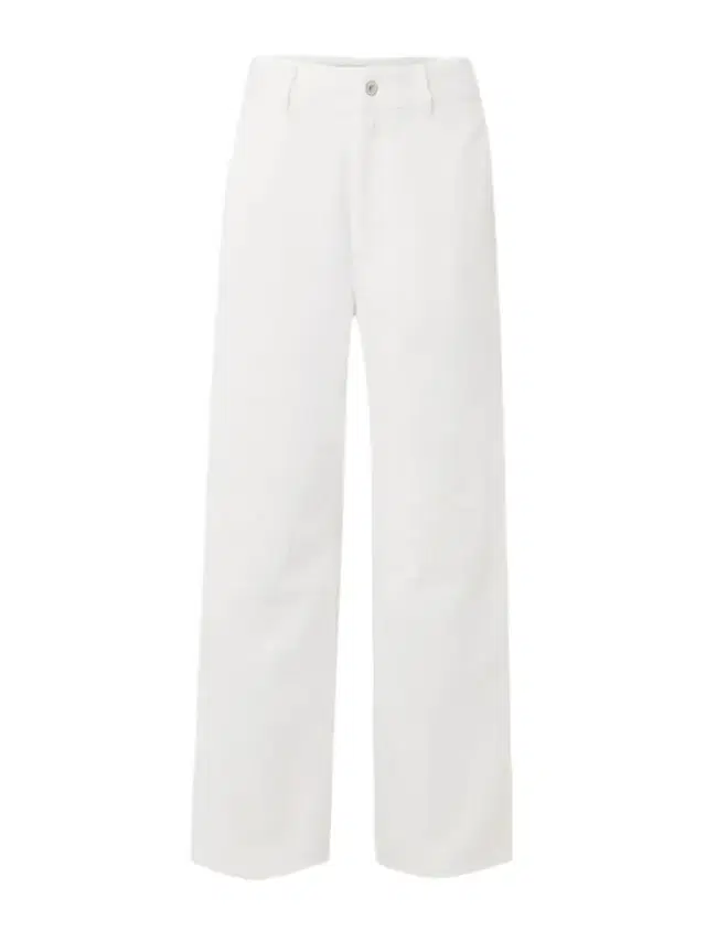 Loewe + Paula's Ibiza Leather-trimmed Embroidered High-rise Wide-leg Jeans