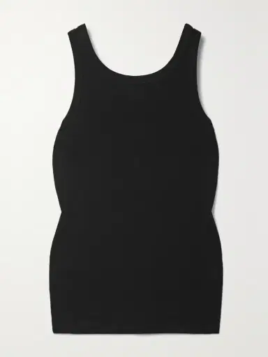 The Row Essentials Frankie Organic Cotton-jersey Tank | Thumbnail 2 The Row Essentials Frankie Organic Cotton-jersey Tank | Thumbnail 2