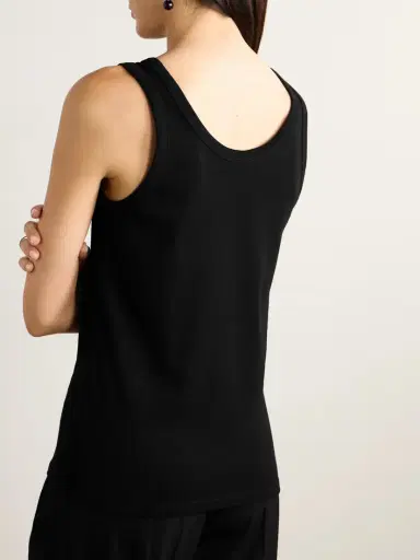 The Row Essentials Frankie Organic Cotton-jersey Tank | Thumbnail 5 The Row Essentials Frankie Organic Cotton-jersey Tank | Thumbnail 5