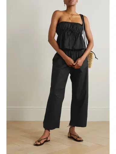 Deiji Studios Ease Organic Cotton-poplin Pants | Thumbnail 2 Deiji Studios Ease Organic Cotton-poplin Pants | Thumbnail 2