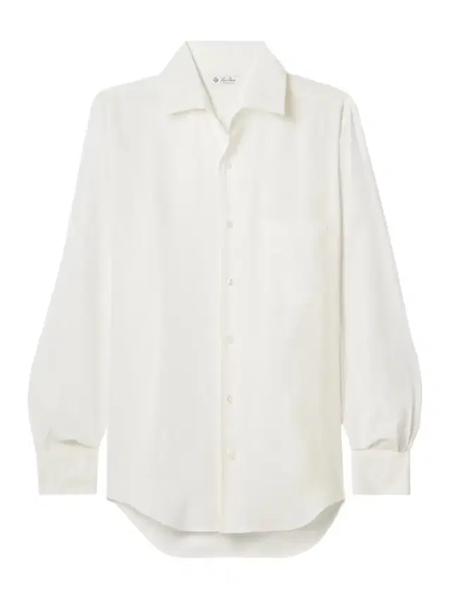 Loro Piana Embroidered Silk-satin Shirt