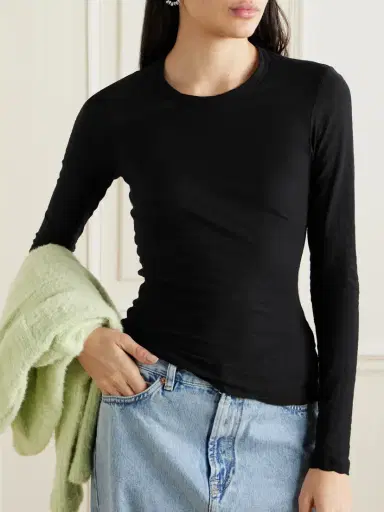 James Perse Slub Cotton-jersey Top | Thumbnail 3