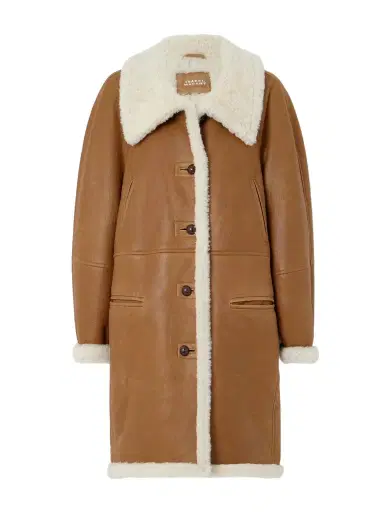Isabel Marant Astana Shearling Coat | Thumbnail 1 Isabel Marant Astana Shearling Coat | Thumbnail 1