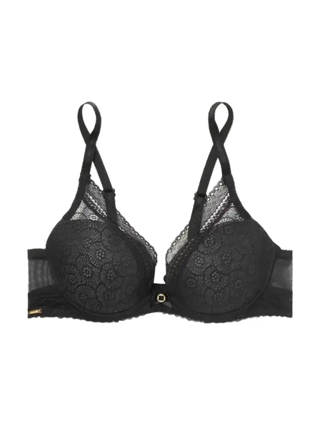 Festivité Stretch-lace And Tulle Underwired Plunge T-shirt Bra