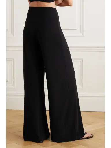 Norma Kamali Elephant Stretch-jersey Wide-leg Pants | Thumbnail 4