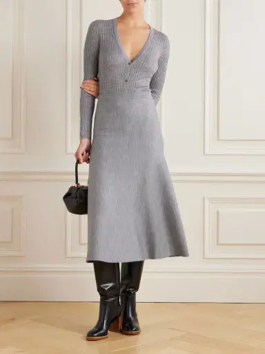 Gabriela Hearst Emma Pointelle-knit Cashmere And Silk-blend Cardigan | Thumbnail 3 Gabriela Hearst Emma Pointelle-knit Cashmere And Silk-blend Cardigan | Thumbnail 3