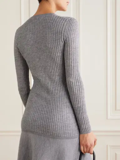 Gabriela Hearst Emma Pointelle-knit Cashmere And Silk-blend Cardigan | Thumbnail 5 Gabriela Hearst Emma Pointelle-knit Cashmere And Silk-blend Cardigan | Thumbnail 5
