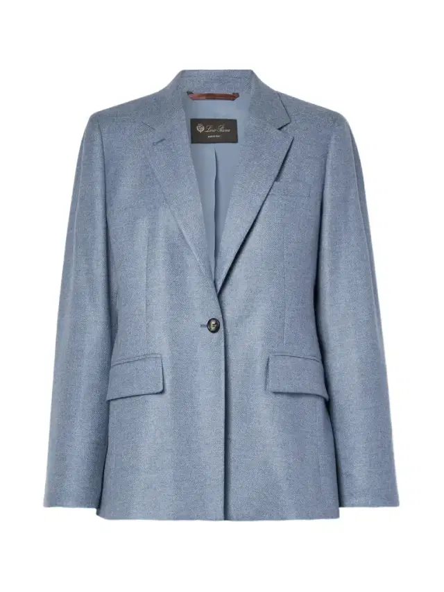 Loro Piana Dorina Cashmere-flannel Blazer