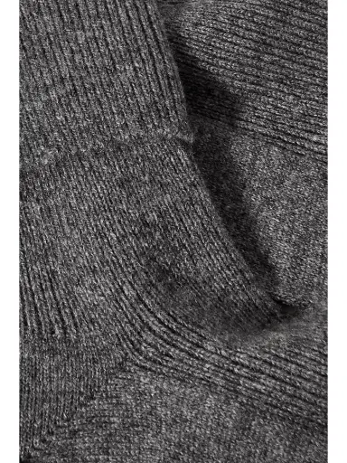 Johnstons of Elgin Ribbed Cashmere-blend Socks | Thumbnail 3 Johnstons of Elgin Ribbed Cashmere-blend Socks | Thumbnail 3