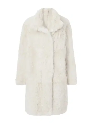 Yves Salomon Toscana Oversized Shearling Coat - Off-white | Thumbnail 1