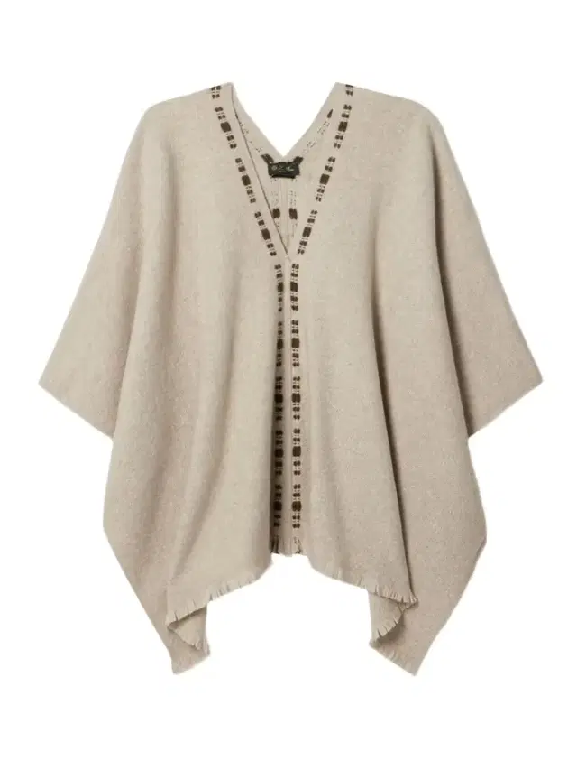 Loro Piana Frayed Cashmere And Silk-blend Poncho