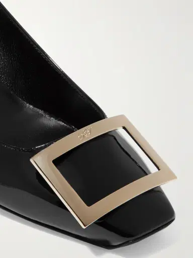 Roger Vivier Decollete Trompette 45 Patent-leather Pumps | Thumbnail 5