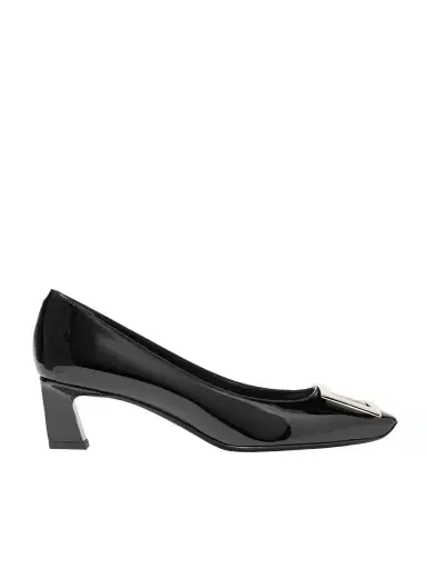 Roger Vivier Decollete Trompette 45 Patent-leather Pumps | Thumbnail 1