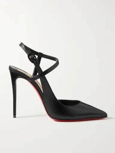 Christian Louboutin Jenlove 100 Leather Slingback Pumps | Thumbnail 2 Christian Louboutin Jenlove 100 Leather Slingback Pumps | Thumbnail 2