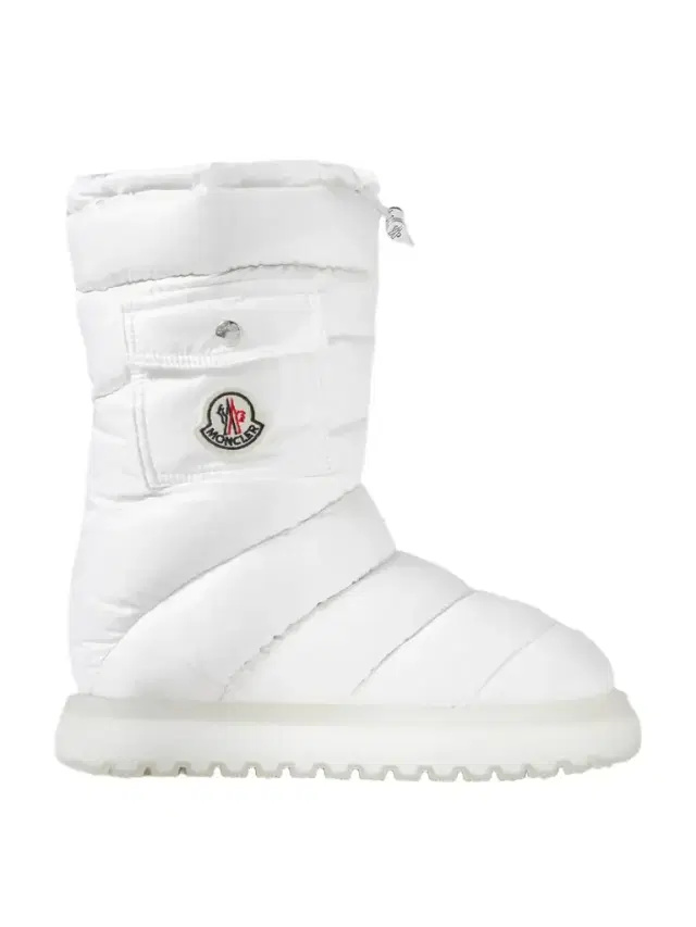 Gaia Quilted Shell Boots - White
