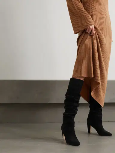 Manolo Blahnik Calassohi 90 Suede Knee Boots | Thumbnail 2 Manolo Blahnik Calassohi 90 Suede Knee Boots | Thumbnail 2