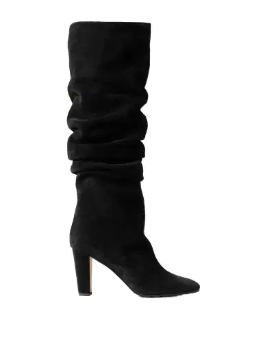 Manolo Blahnik Calassohi 90 Suede Knee Boots | Thumbnail 1 Manolo Blahnik Calassohi 90 Suede Knee Boots | Thumbnail 1