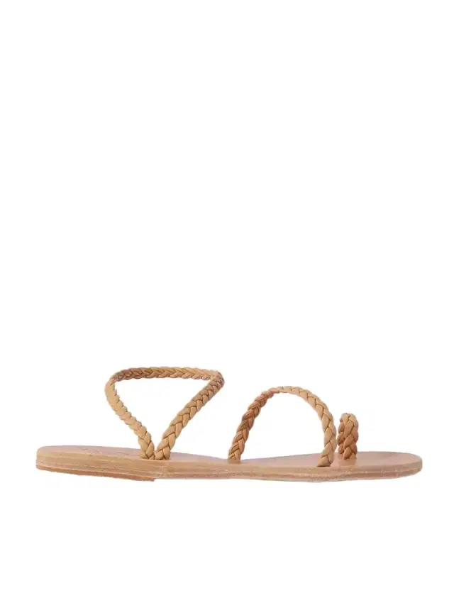 Ancient Greek Sandals Eleftheria Braided Leather Sandals