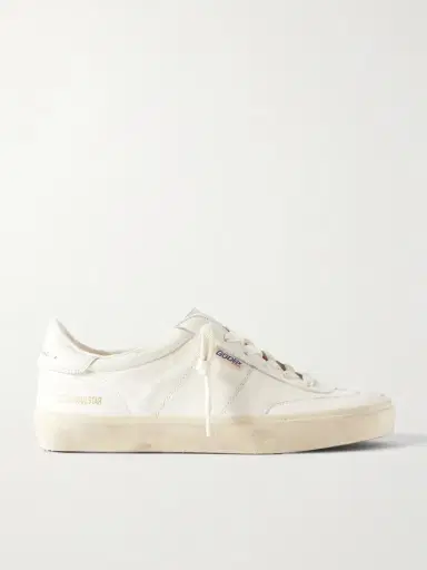 Golden Goose Soul-star Logo-print Distressed Leather Sneakers | Thumbnail 2 Golden Goose Soul-star Logo-print Distressed Leather Sneakers | Thumbnail 2