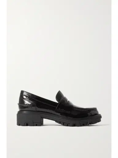 Rag & Bone Shiloh Patent-leather Loafers - Black | Thumbnail 1