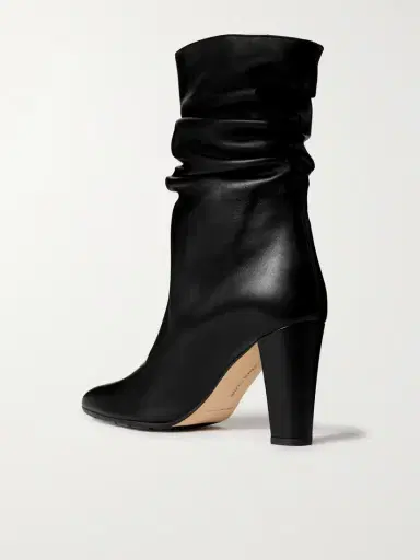 Manolo Blahnik Calasso 90 Leather Ankle Boots | Thumbnail 3