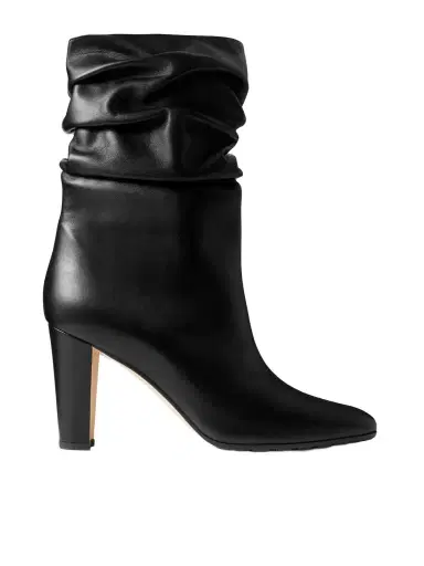Manolo Blahnik Calasso 90 Leather Ankle Boots | Thumbnail 1