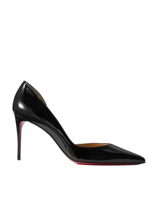 Iriza 85 Patent-leather Pumps - Black