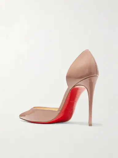Christian Louboutin Iriza 100 Patent-leather Pumps | Thumbnail 3