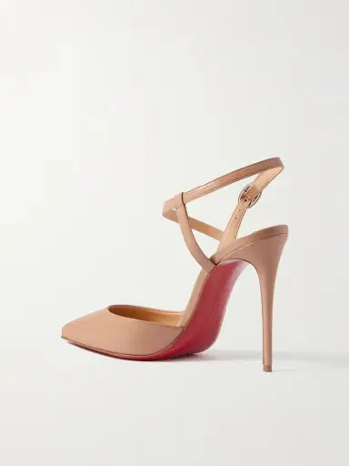 Christian Louboutin Jenlove 100 Leather Slingback Pumps | Thumbnail 3 Christian Louboutin Jenlove 100 Leather Slingback Pumps | Thumbnail 3