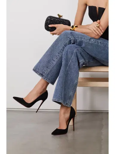 Christian Louboutin So Kate 120 Suede Pumps | Thumbnail 2