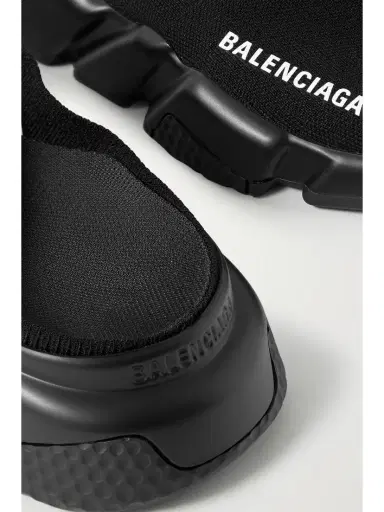 Balenciaga Speed Printed Recycled-knit Mules | Thumbnail 4 Balenciaga Speed Printed Recycled-knit Mules | Thumbnail 4