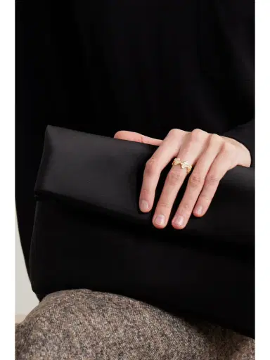 Sydney Evan Moroccan Eternity 14-karat Diamond Ring | Thumbnail 2