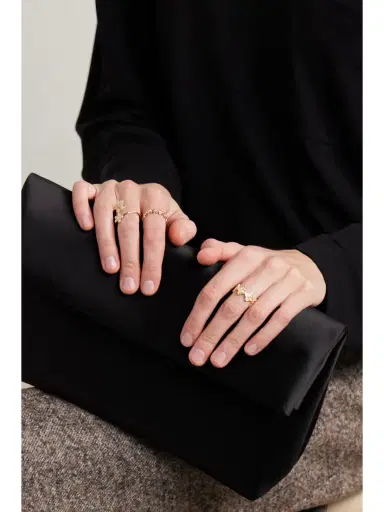 Sydney Evan Moroccan Eternity 14-karat Diamond Ring | Thumbnail 4