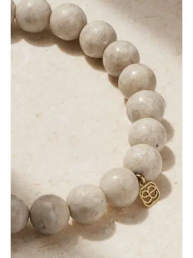 Sydney Evan Fluted Single Stone 14-karat Gold, Jasper And Diamond Bracelet | Thumbnail 3 Sydney Evan Fluted Single Stone 14-karat Gold, Jasper And Diamond Bracelet | Thumbnail 3