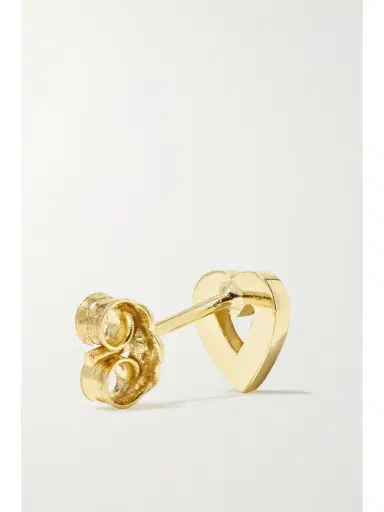Jennifer Meyer Mini Open Heart 18-karat Gold Earrings | Thumbnail 3 Jennifer Meyer Mini Open Heart 18-karat Gold Earrings | Thumbnail 3