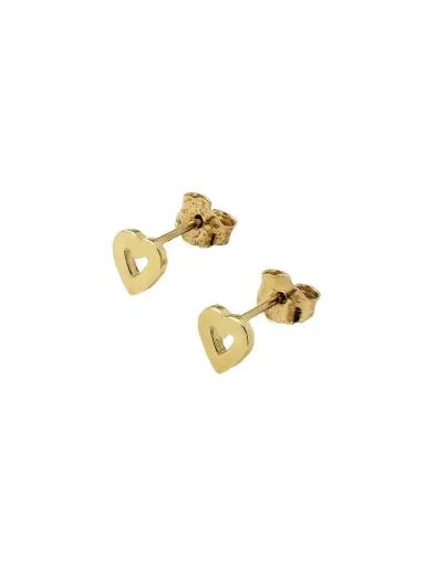 Jennifer Meyer Mini Open Heart 18-karat Gold Earrings | Thumbnail 1 Jennifer Meyer Mini Open Heart 18-karat Gold Earrings | Thumbnail 1