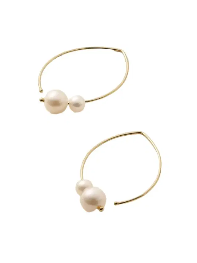 Mizuki 14-karat Gold Pearl Earrings