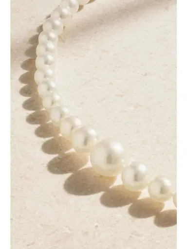 Mizuki 14-karat Gold Pearl Necklace | Thumbnail 4