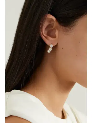 Mizuki 14-karat Gold Pearl Earrings | Thumbnail 4 Mizuki 14-karat Gold Pearl Earrings | Thumbnail 4
